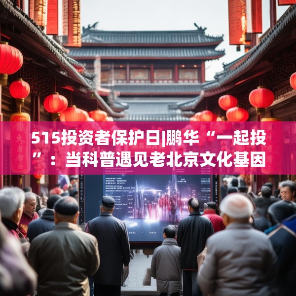 515投资者保护日|鹏华“一起投”：当科普遇见老北京文化基因，鹏华推出“银发护卫队”老年反诈视频新范式！