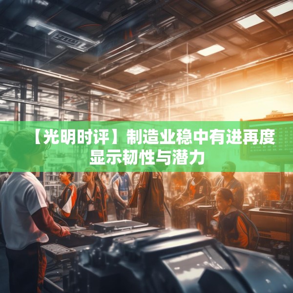 【光明时评】制造业稳中有进再度显示韧性与潜力