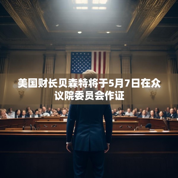 美国财长贝森特将于5月7日在众议院委员会作证