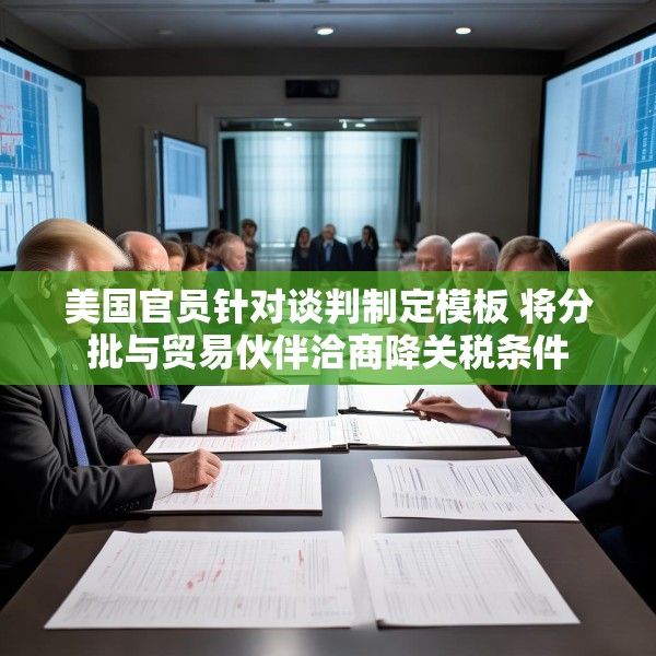 美国官员针对谈判制定模板 将分批与贸易伙伴洽商降关税条件