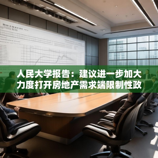 人民大学报告：建议进一步加大力度打开房地产需求端限制性政策