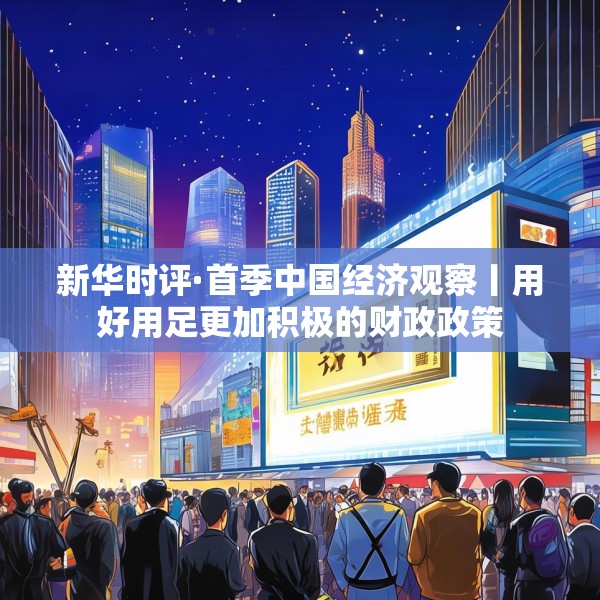 新华时评·首季中国经济观察丨用好用足更加积极的财政政策