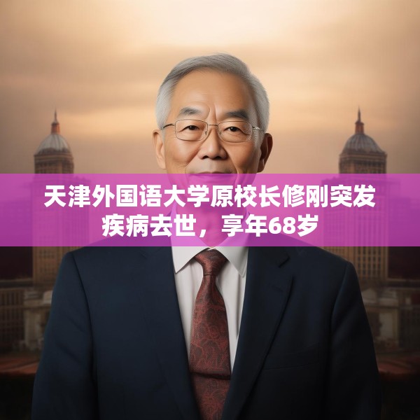 天津外国语大学原校长修刚突发疾病去世，享年68岁