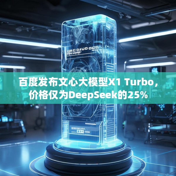 百度发布文心大模型X1 Turbo，价格仅为DeepSeek的25%