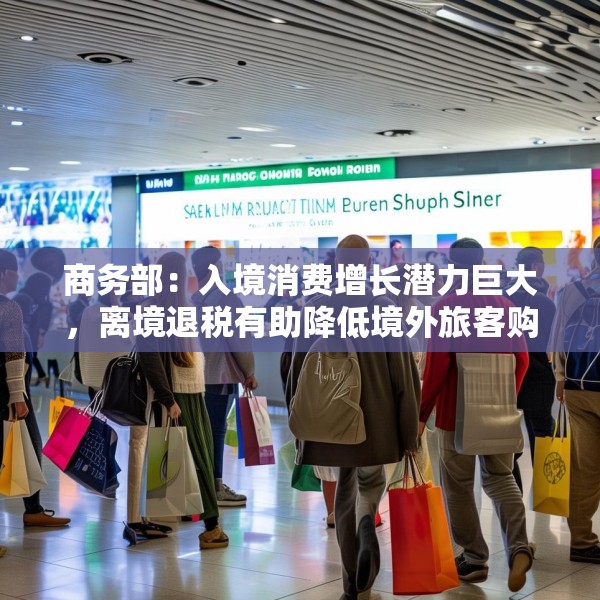 商务部：入境消费增长潜力巨大，离境退税有助降低境外旅客购物成本