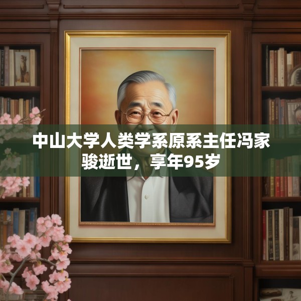 中山大学人类学系原系主任冯家骏逝世，享年95岁