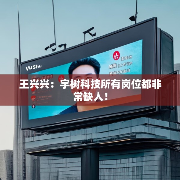 王兴兴：宇树科技所有岗位都非常缺人！
