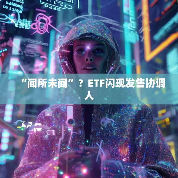 “闻所未闻”？ETF闪现发售协调人