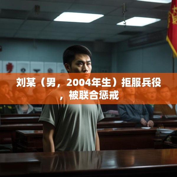刘某（男，2004年生）拒服兵役，被联合惩戒