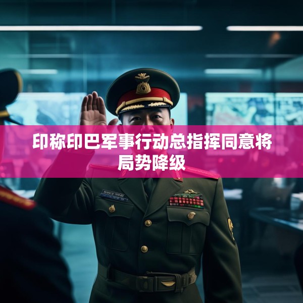 印称印巴军事行动总指挥同意将局势降级