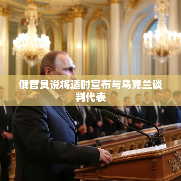 俄官员说将适时宣布与乌克兰谈判代表