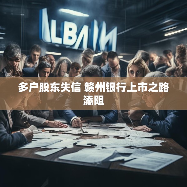 多户股东失信 赣州银行上市之路添阻