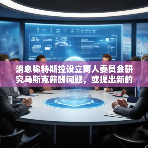 消息称特斯拉设立两人委员会研究马斯克薪酬问题，或提出新的股票期权方案