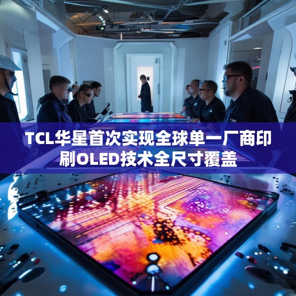 TCL华星首次实现全球单一厂商印刷OLED技术全尺寸覆盖