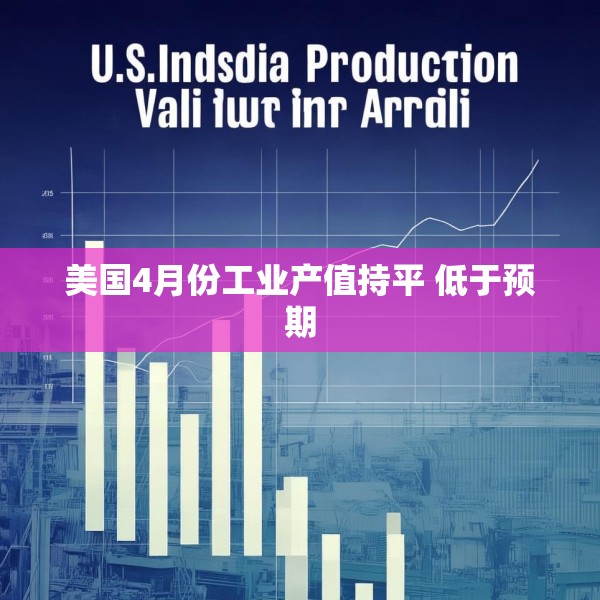 美国4月份工业产值持平 低于预期
