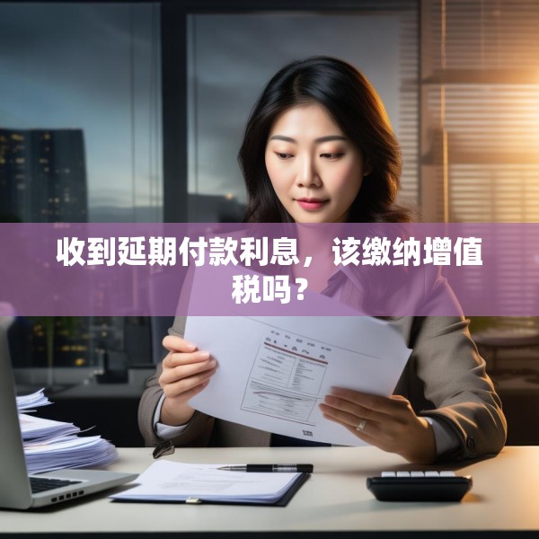 收到延期付款利息，该缴纳增值税吗？