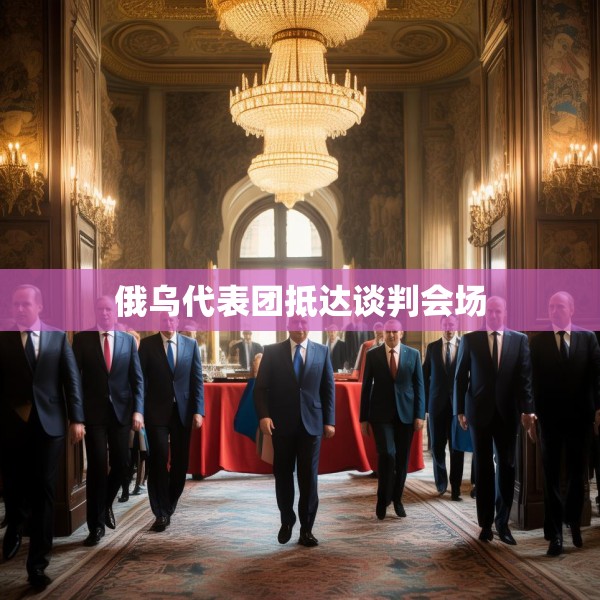 俄乌代表团抵达谈判会场