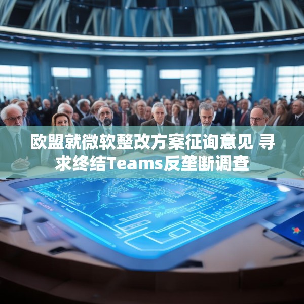 欧盟就微软整改方案征询意见 寻求终结Teams反垄断调查