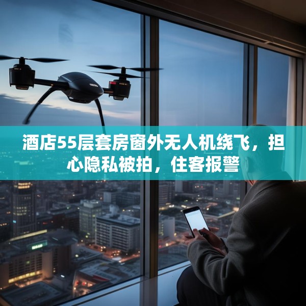 酒店55层套房窗外无人机绕飞，担心隐私被拍，住客报警