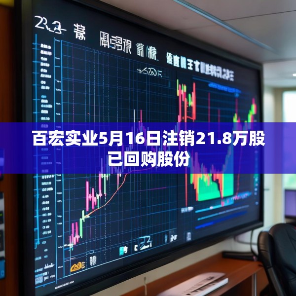 百宏实业5月16日注销21.8万股已回购股份