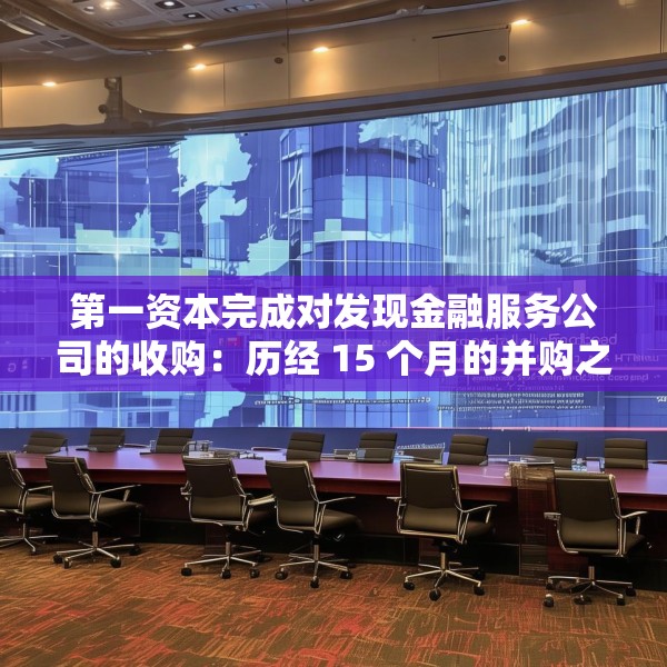 第一资本完成对发现金融服务公司的收购：历经 15 个月的并购之旅落幕