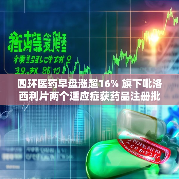 四环医药早盘涨超16% 旗下吡洛西利片两个适应症获药品注册批件