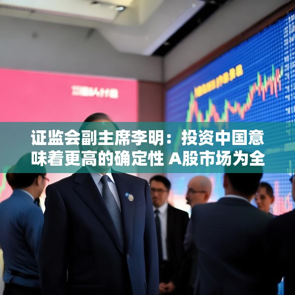 证监会副主席李明：投资中国意味着更高的确定性 A股市场为全球投资者提供不可替代的投资机遇