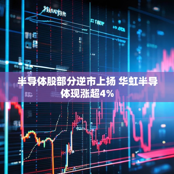 半导体股部分逆市上扬 华虹半导体现涨超4%