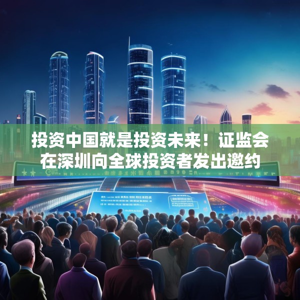投资中国就是投资未来！证监会在深圳向全球投资者发出邀约