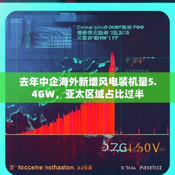 去年中企海外新增风电装机量5.4GW，亚太区域占比过半