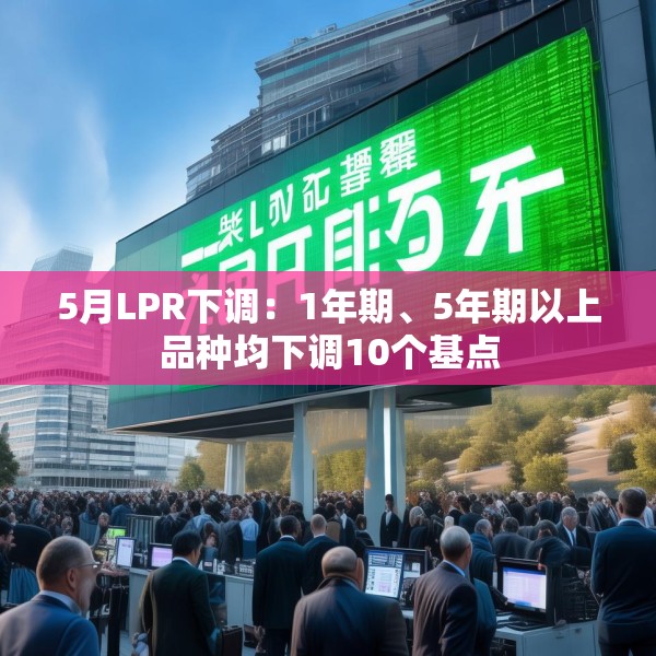 5月LPR下调：1年期、5年期以上品种均下调10个基点