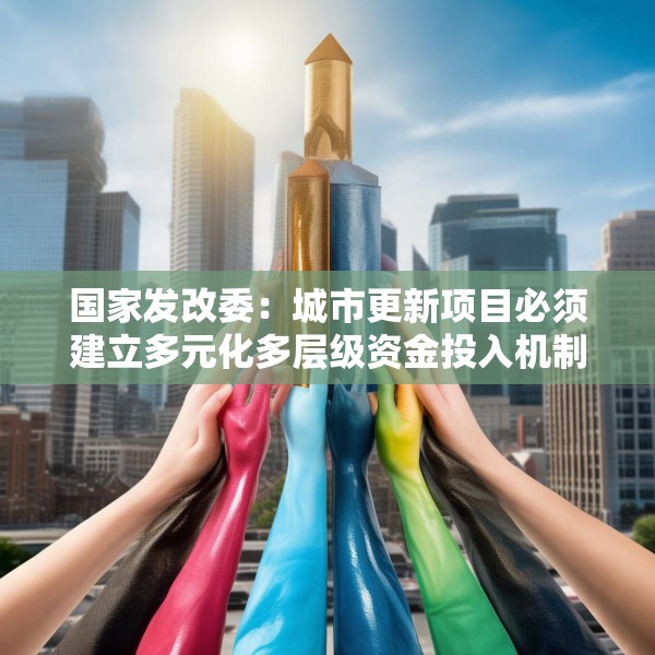 国家发改委：城市更新项目必须建立多元化多层级资金投入机制