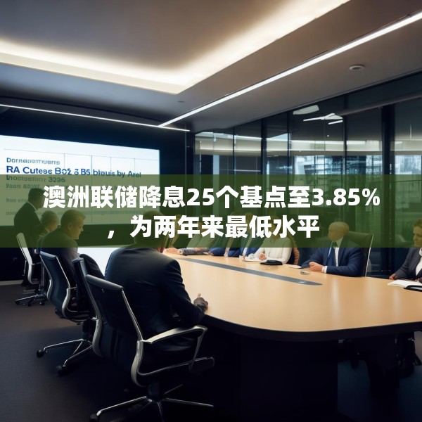 澳洲联储降息25个基点至3.85%，为两年来最低水平