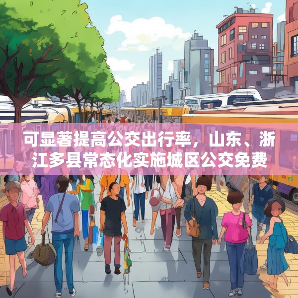 可显著提高公交出行率，山东、浙江多县常态化实施城区公交免费