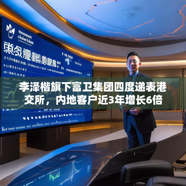 李泽楷旗下富卫集团四度递表港交所，内地客户近3年增长6倍