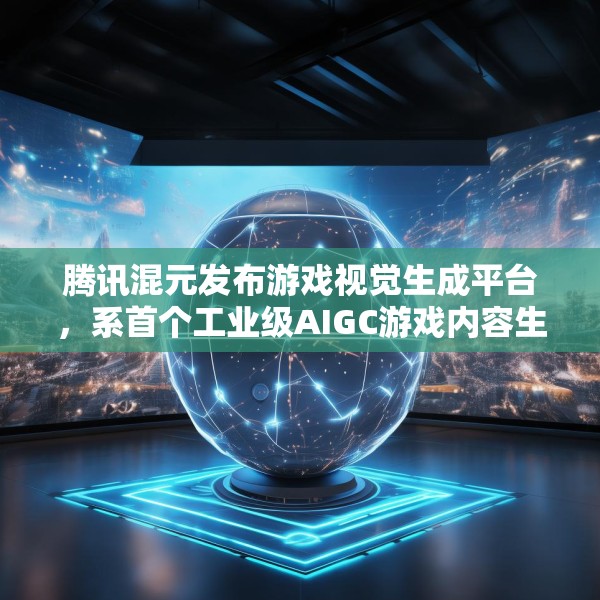 腾讯混元发布游戏视觉生成平台，系首个工业级AIGC游戏内容生产引擎