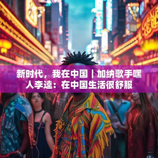 新时代，我在中国｜加纳歌手嘿人李逵：在中国生活很舒服
