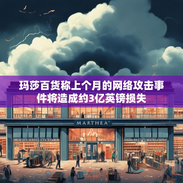 玛莎百货称上个月的网络攻击事件将造成约3亿英镑损失