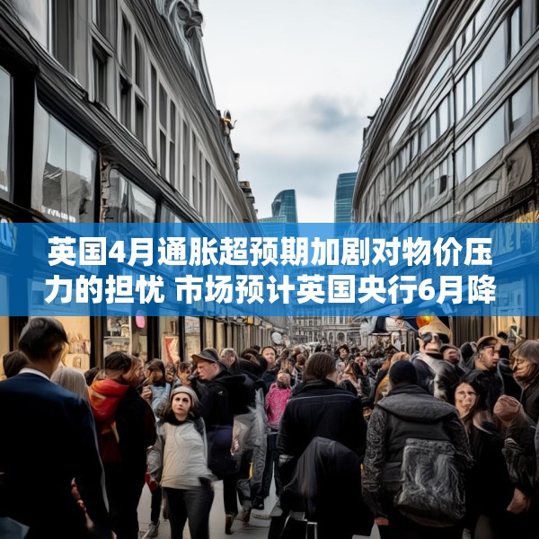 英国4月通胀超预期加剧对物价压力的担忧 市场预计英国央行6月降息前景减弱
