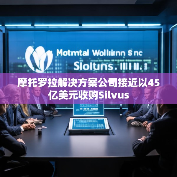 摩托罗拉解决方案公司接近以45亿美元收购Silvus