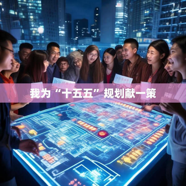 我为“十五五”规划献一策