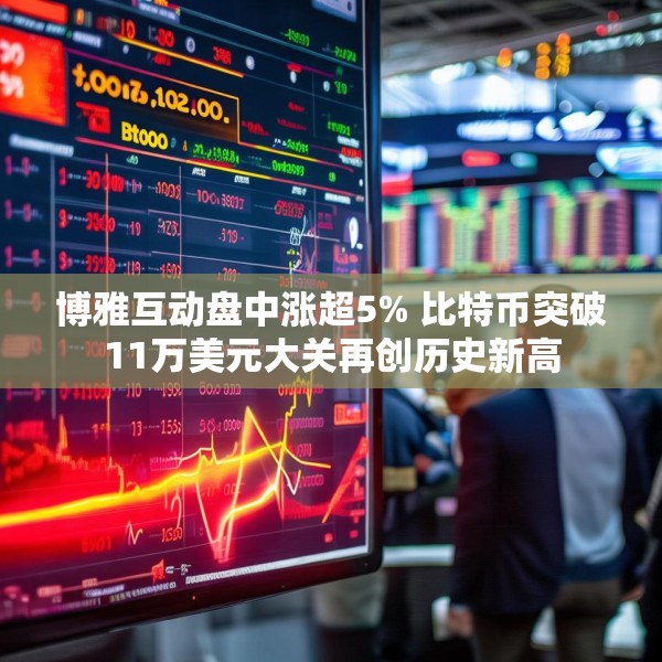 博雅互动盘中涨超5% 比特币突破11万美元大关再创历史新高