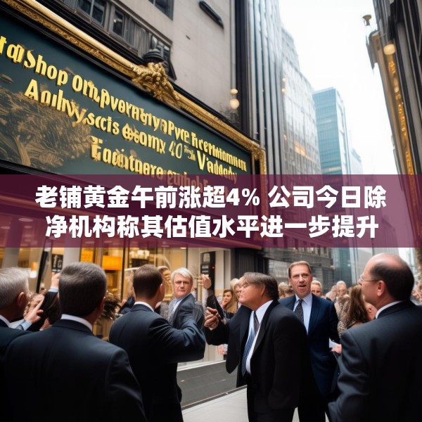 老铺黄金午前涨超4% 公司今日除净机构称其估值水平进一步提升