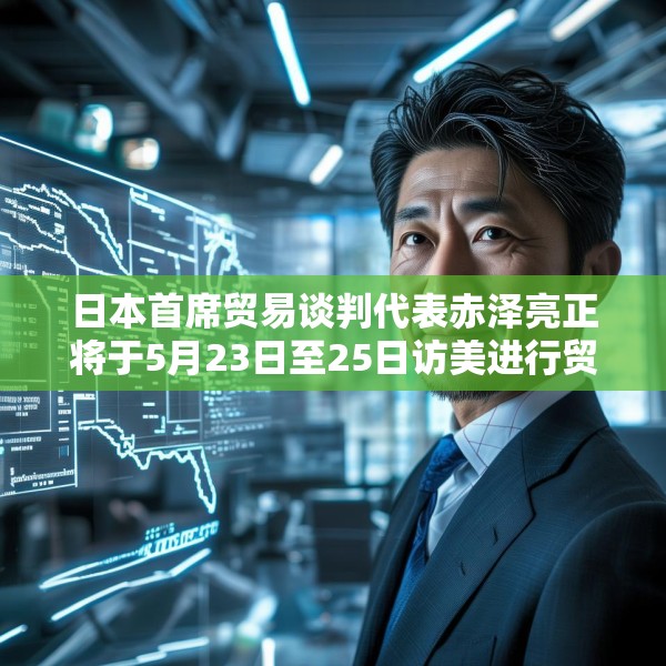 日本首席贸易谈判代表赤泽亮正将于5月23日至25日访美进行贸易谈判