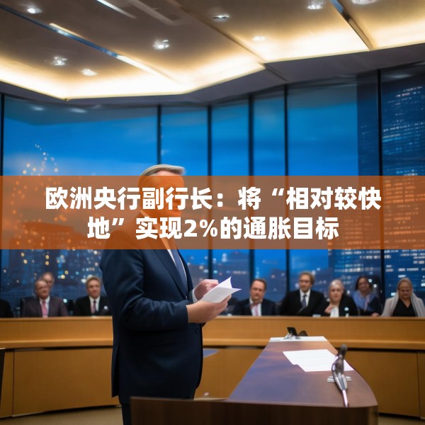 欧洲央行副行长：将“相对较快地”实现2%的通胀目标