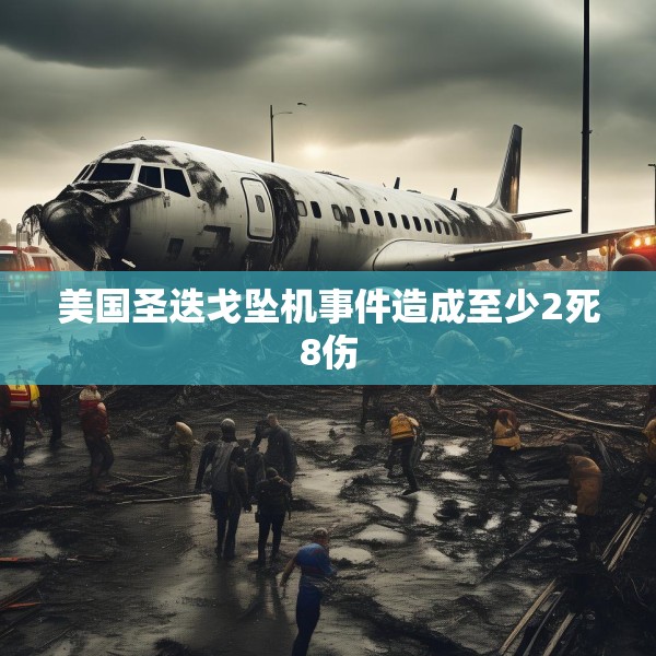 美国圣迭戈坠机事件造成至少2死8伤