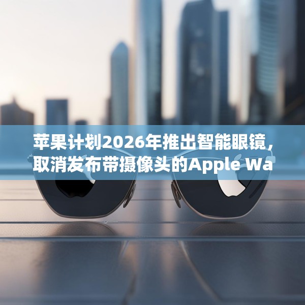 苹果计划2026年推出智能眼镜，取消发布带摄像头的Apple Watch