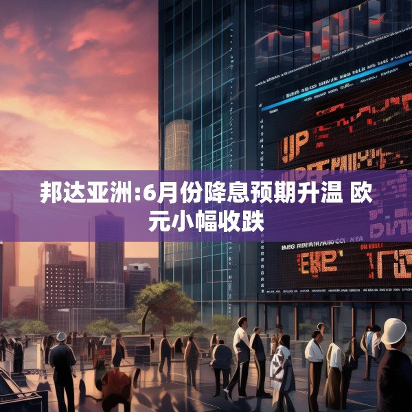 邦达亚洲:6月份降息预期升温 欧元小幅收跌