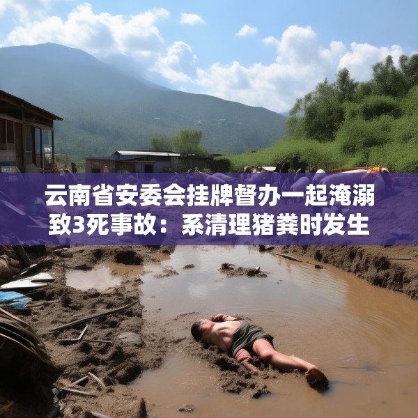 云南省安委会挂牌督办一起淹溺致3死事故：系清理猪粪时发生