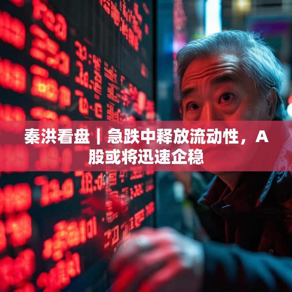 秦洪看盘｜急跌中释放流动性，A股或将迅速企稳